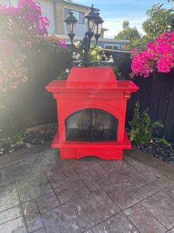 Outdoor Fireplace