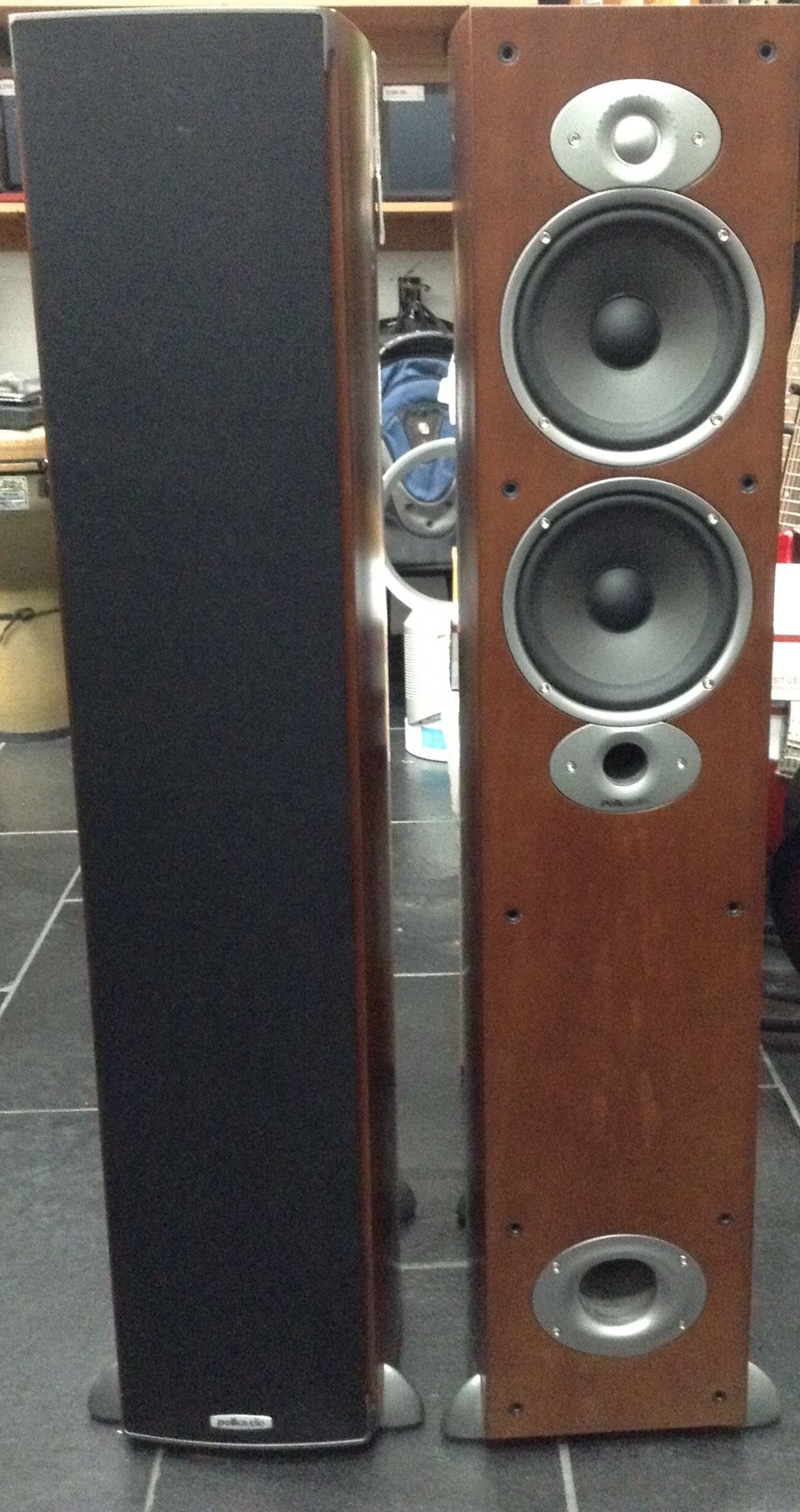 Polk Audio RTI A5 Floorstanding Speakers ( Pair, Cherry )