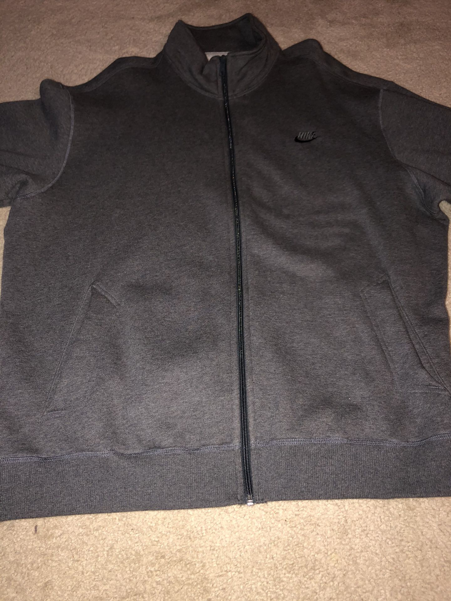 Nike zip up sweat jacket XXL