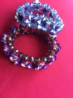 Two fun bracelets / Flower design