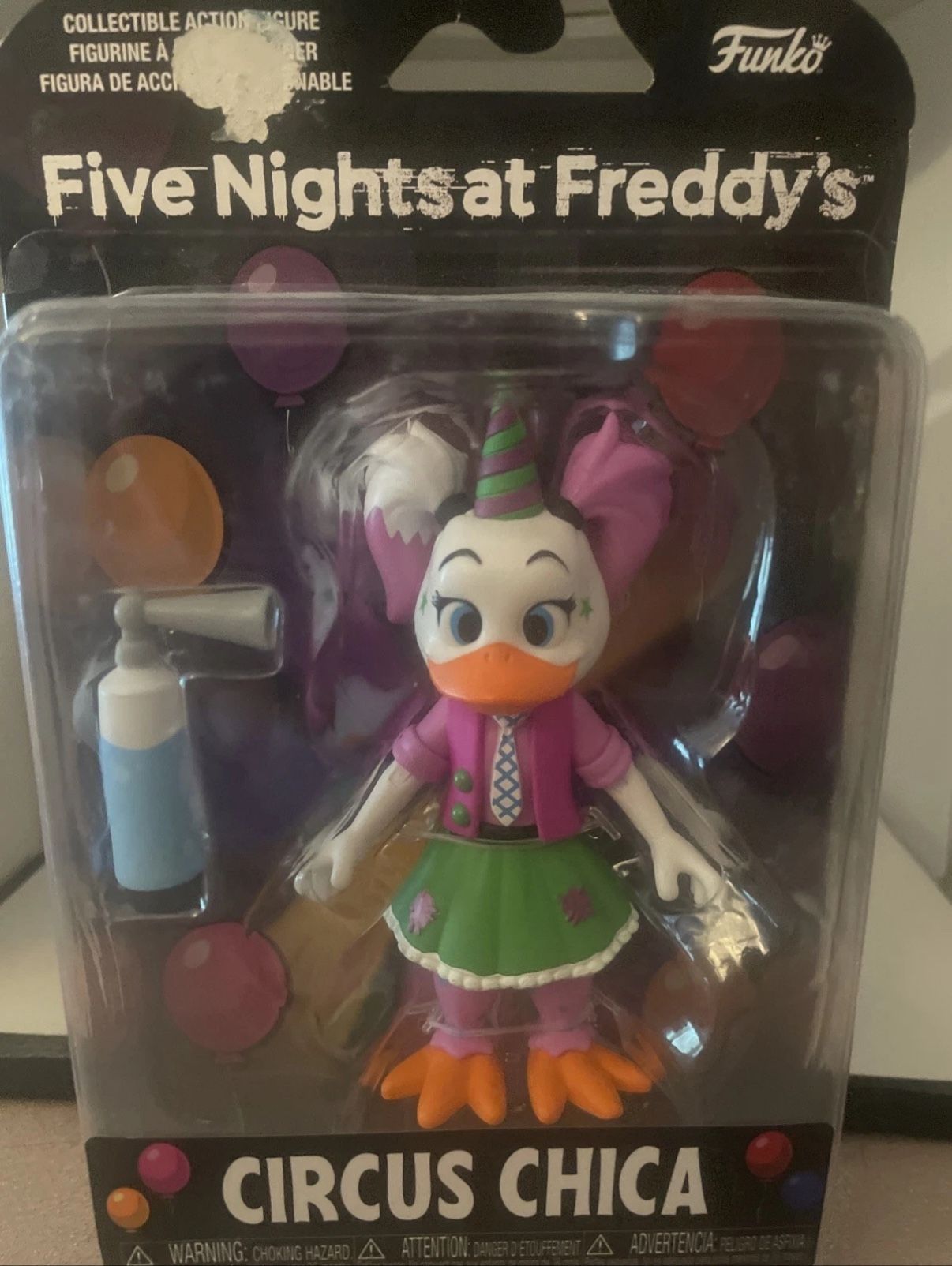 FUNKO Five Nights at Freddy’s Circus Chica Action Figure Vinyl Toy NEW