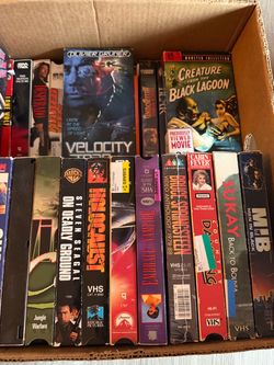 Mixed VHS Tape Lot – 20+ Movies & Music
