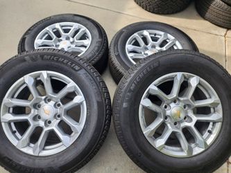 New 2026 18" chevy silverado tahoe suburban wheels rims tires gmc sierra yukon denali