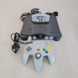 Complete Nintendo 64 Console + OEM Controller + Mario Party 2 (Repro)