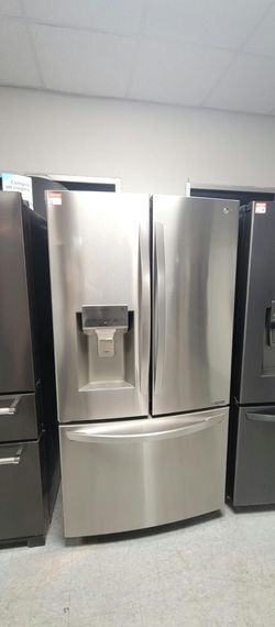 LG French Door Fridge – Stainless, Ice & Water, Clean