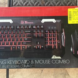 Thermaltake Commander Gaming Keyboard Mouse Combo 