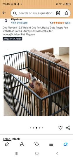 Expandable dog crate