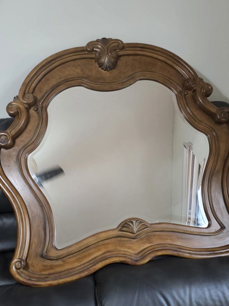 Large Antique Mirror