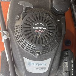Honda GCV 160 Engine (attached to my used Husqvarna Mower)