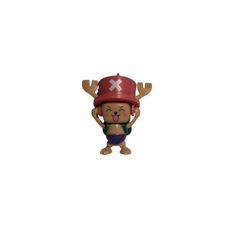 One Piece Chopper Interchanging Faces Keychain