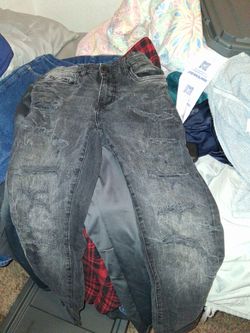 We got sum joggers, pajama pants, sweats nd a few pairs of pants