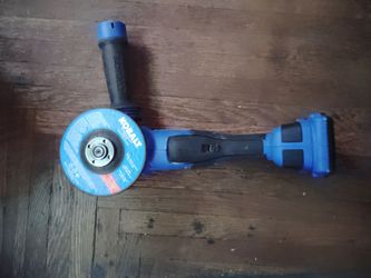 Kobalt brushless angle grinder