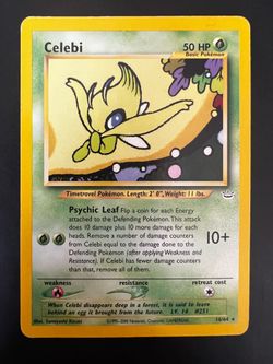 Pokemon - Celebi - 16/64 - Neo Revelations