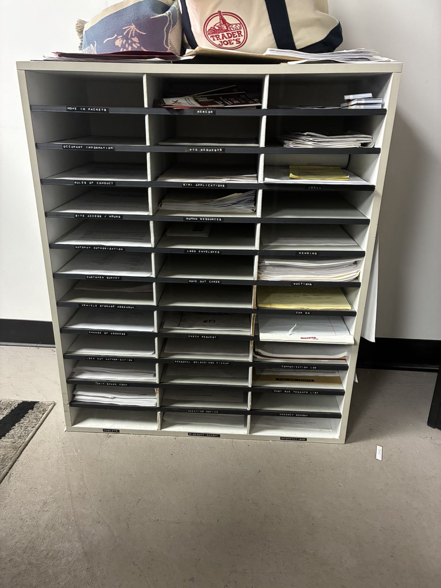 Mail Shelf