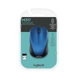Logitech M317 Wireless Mouse, 2.4 GHz with USB Receiver