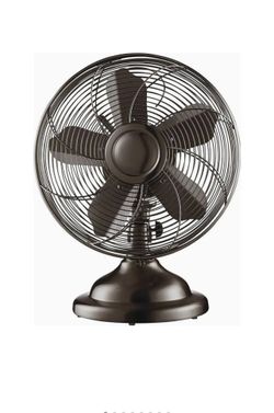 Insignia Table Fan Copper Finish (used)