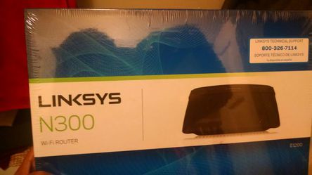 Linksys n300 wifi router. Brand new in box