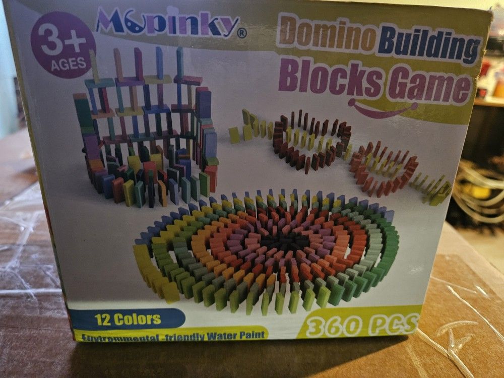 360pc Building Block Dominos