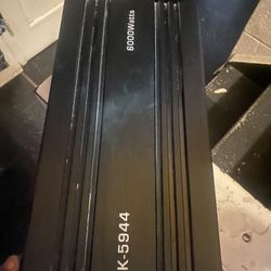 6000 Watt Amp