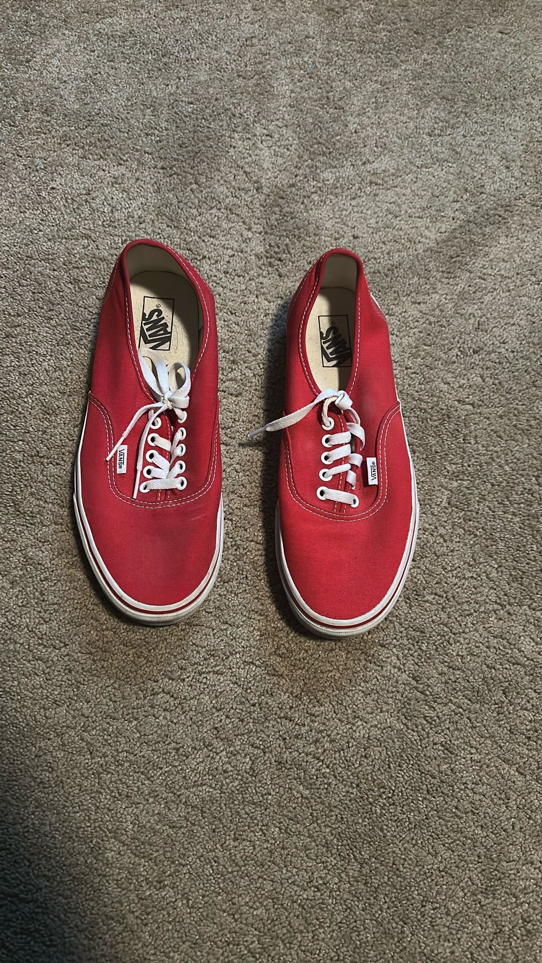 Red Vans