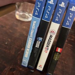 PS4 Games 