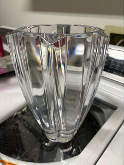 Mikasa glass crystal vase.  FREE