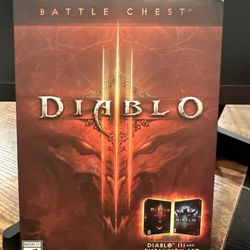 Factory Sealed Diablo 3  Diablo 3 Reaper Of Souls Battle Chest