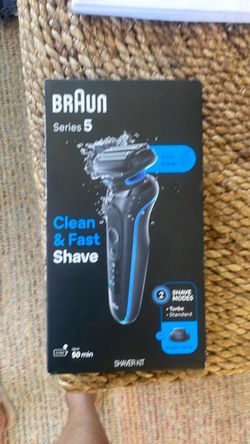 braun shaver new