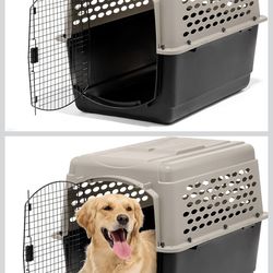 Large Dog Crate / Pet Travel Kennel – Airline Approved