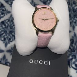 G - Timeless Gucci Pink Watch 