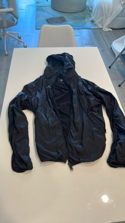 G-Star Raw Black nylon zip up jacket - S