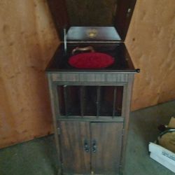 Antique Record Player 