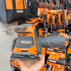 Ridgid 18 V Cordless Square Sander Tool Only 