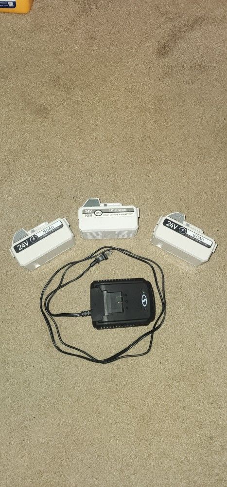 Snow Joe Batteries & Charger