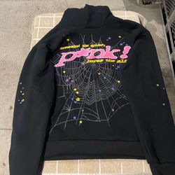 P*nk! Sp5der hoodie 