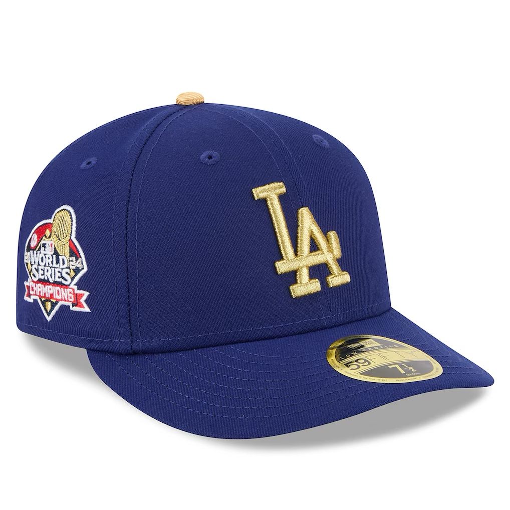 Dodger Gold Collection Hat Blue And Gold