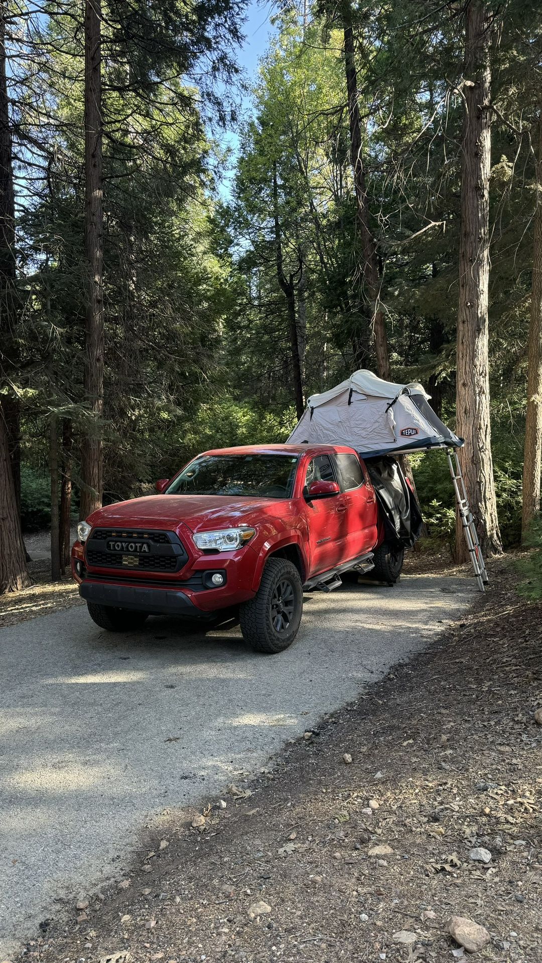 Rooftop Tent And Bed Rack