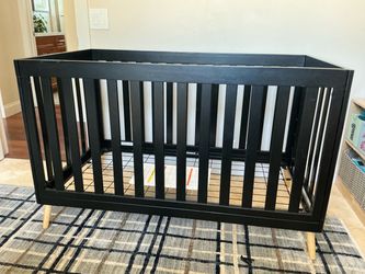 Delta Black Crib