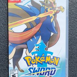 Nintendo Switch Game - Pokemon Sword (New, Factory Sealed)