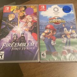 Mario & sonic and fireemblem brand new unopened