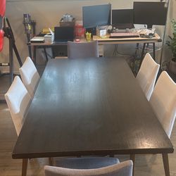 World Market Hardwood Table + Chairs