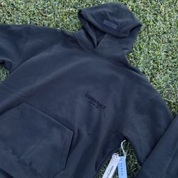 Black Essential Hoodie