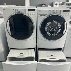 ⚡️🫣  WASHER/ GAS DRYER LAVADORA/SECADORA  DE GAS ⚡️🫣