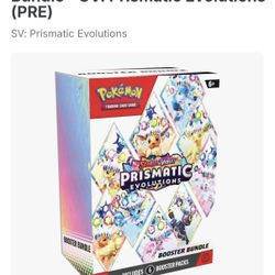 Pokemon Prismatic Evolutions Booster Bundle