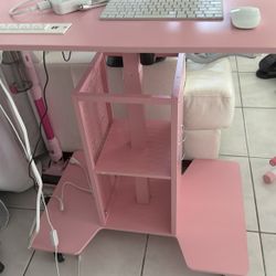 Pink Desk 
