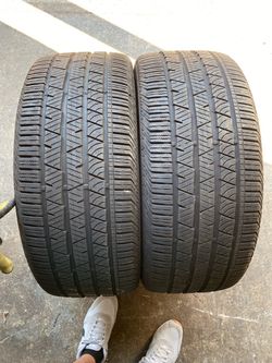 2) 265/45/20 Continental Cross Contact LX Sport Tires.  Great Condition   Tread measures 8-9/32  DOT 4724  $250 for Both  I carry other sizes as well