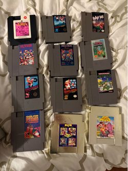 My 90s nes collection 13 games