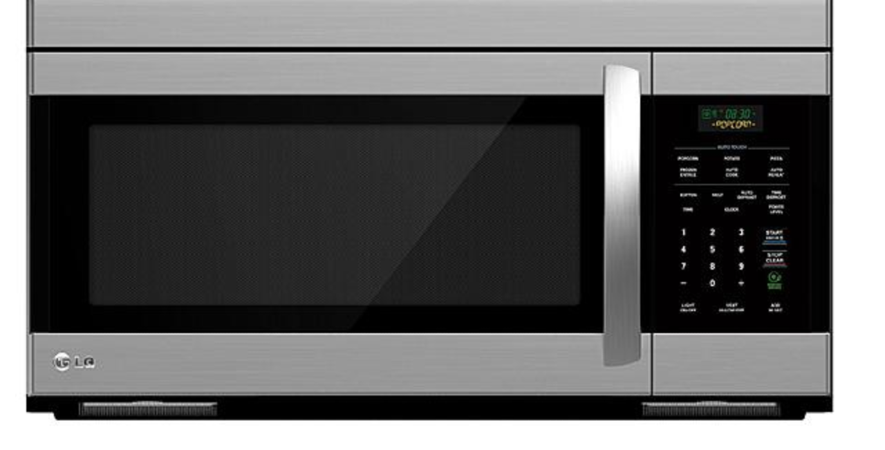 LG 1.6 CU FT UNDER THE RANGE MICROWAVE OVEN