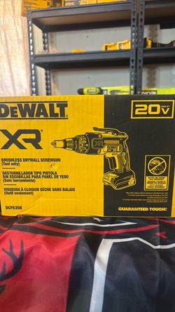 DeWalt 20V XR Brushless Drywall Screwgun DCF630B