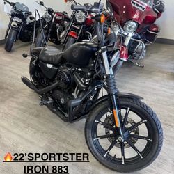 🔥 2022 HARLEY-DAVIDSON SPORTSTER IRON 883